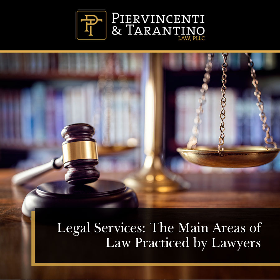 Legal Services: The Main Areas of Law Practiced by Lawyers