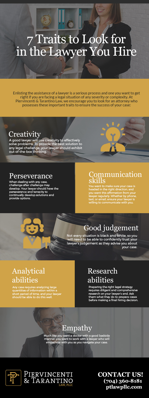 7 Traits to Look for in the Lawyer You Hire [infographic]
