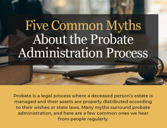 Five Common Myths About the Probate Administration Process [infographic ...